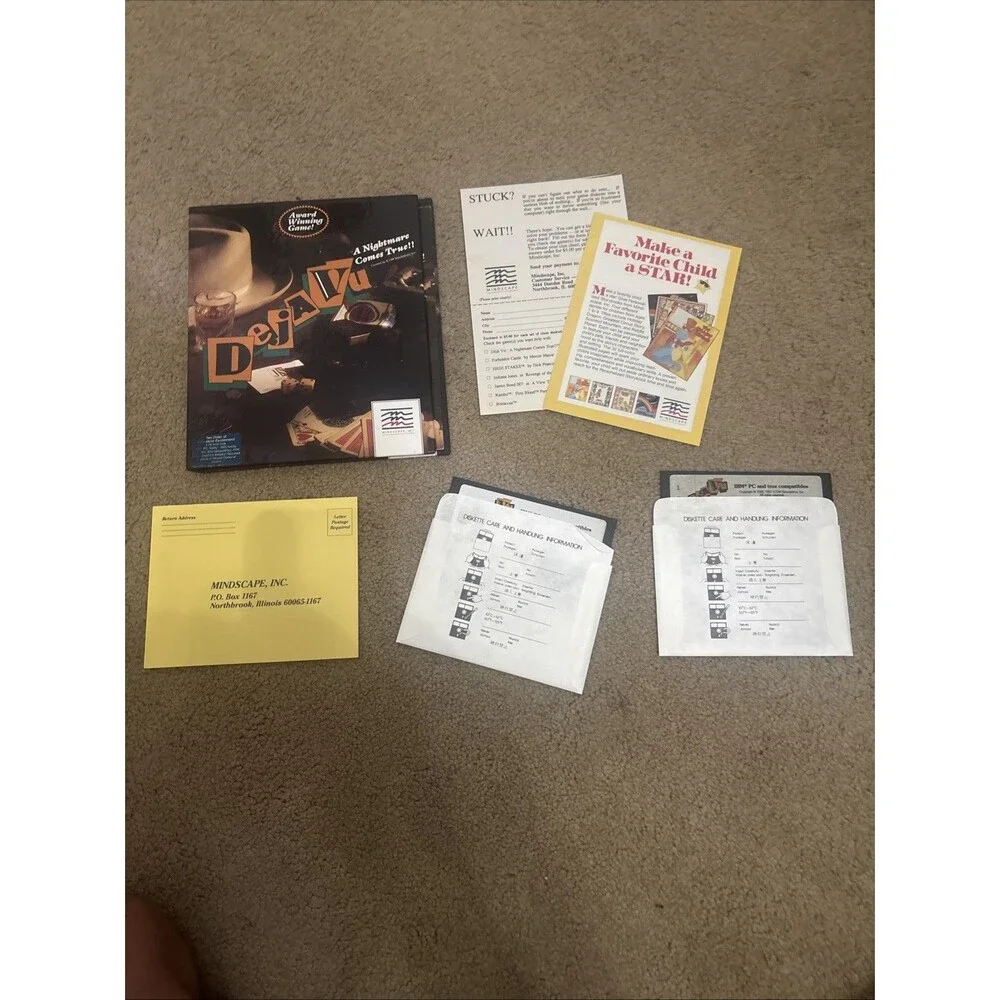 Déjà Vu – Deja Vu A Nightmare Comes True Commodore 64 128 - Complete CIB